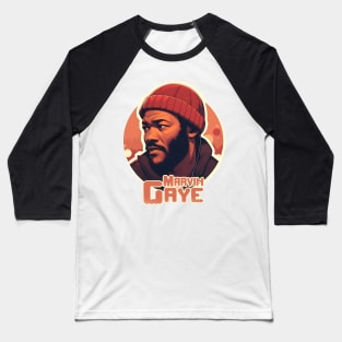 Marvin Gaye 70s Style Baseball T-Shirt